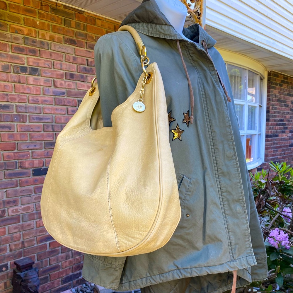 Brahmin Large Pebbled Leather Hobo Tote Bag - Picture 2 of 16